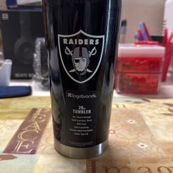 Raiders 20 Oz Tumbler