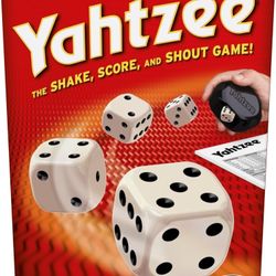 Hasbro Gaming Yahtzee Game, Fast-Playing Dice Games 