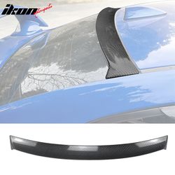 Fits 2015-2021 Subaru WRX IKON Carbon Fiber Print Rear Window Roof Spoiler Wing ABS
