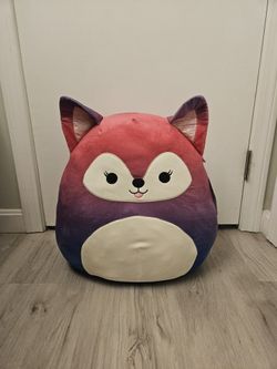 Squishmallows Pink Purple Ombre Syana the Fox 16" Plush - Brand New