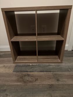 4-Cube Storage Organizer Shelf