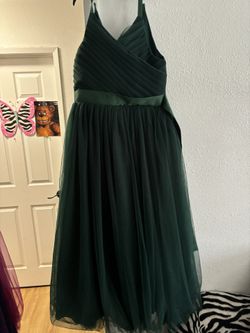 Emerald Green Dress