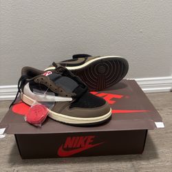 Travis Scott Air Jordan low 1 mocha R3P 😘
