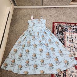 Womens Spaghetti Strap Maxi Dinner Dress