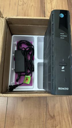 Arris bgw-210 modem router AT&T fiber internet