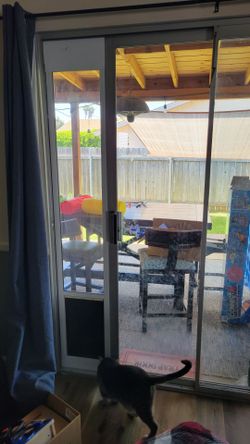 Pet Door for Sliding Doors