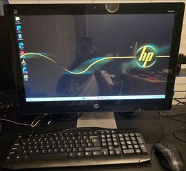 HP  ALL  in ONE  🖥  Pavillion  23-Q112  - 2.20GHz CPU/12.0GB RAM/1.0 TB.HDD  / Windows 11, WebCam,  Wi-Fi.  ✔️