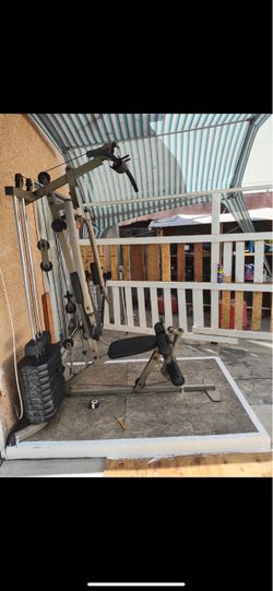 Home Gym Cable Machine with Weight Stack
