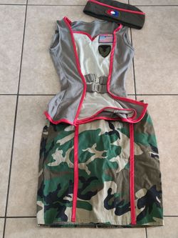Army girl costume
