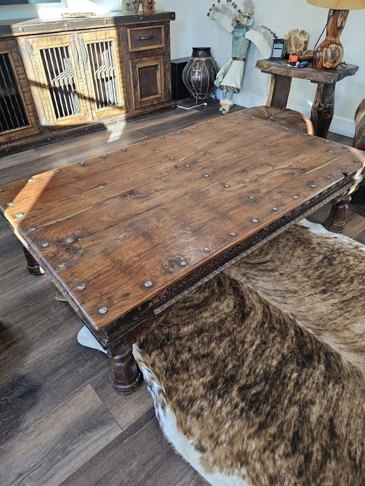 Beautiful Solid Wood Coffee Table
