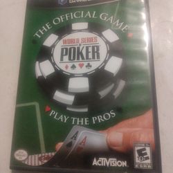 Nintendo GameCube Game The Official Game World Series Of Poker Play The Pro Use