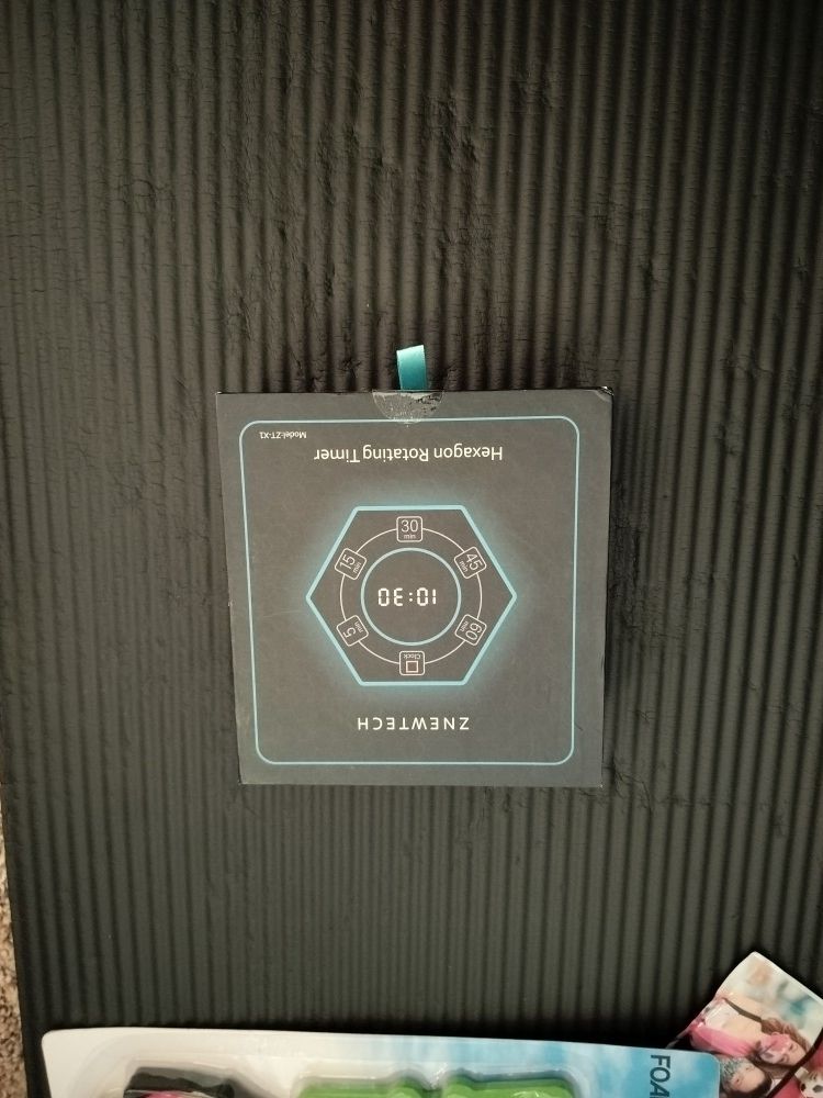 Znewtech Hexigon Rotating Timer Clock ZT-X1