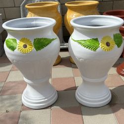 New Flower Pots Made Out Of Clay Perfect Gift 