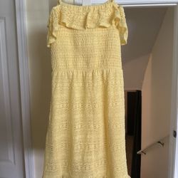 Yellow Girl Dress 