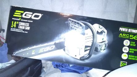 Ego 14" chainsaw