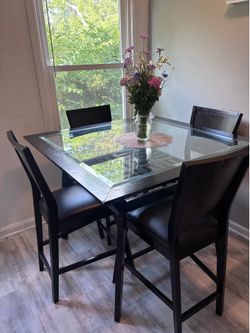Glass Dining Table