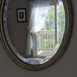 Oval Wall Mirror 