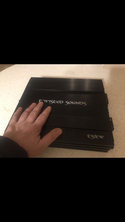 Twisted sound ts1kw amplifier