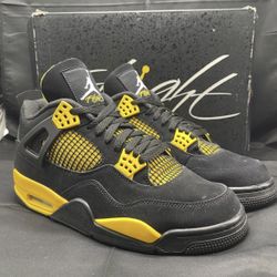 Jordan 4s Black And Yellow Thunder 4s