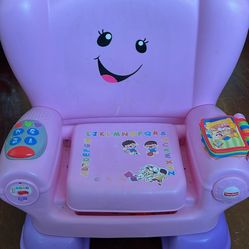 Fisher Price Pink Learning Chair