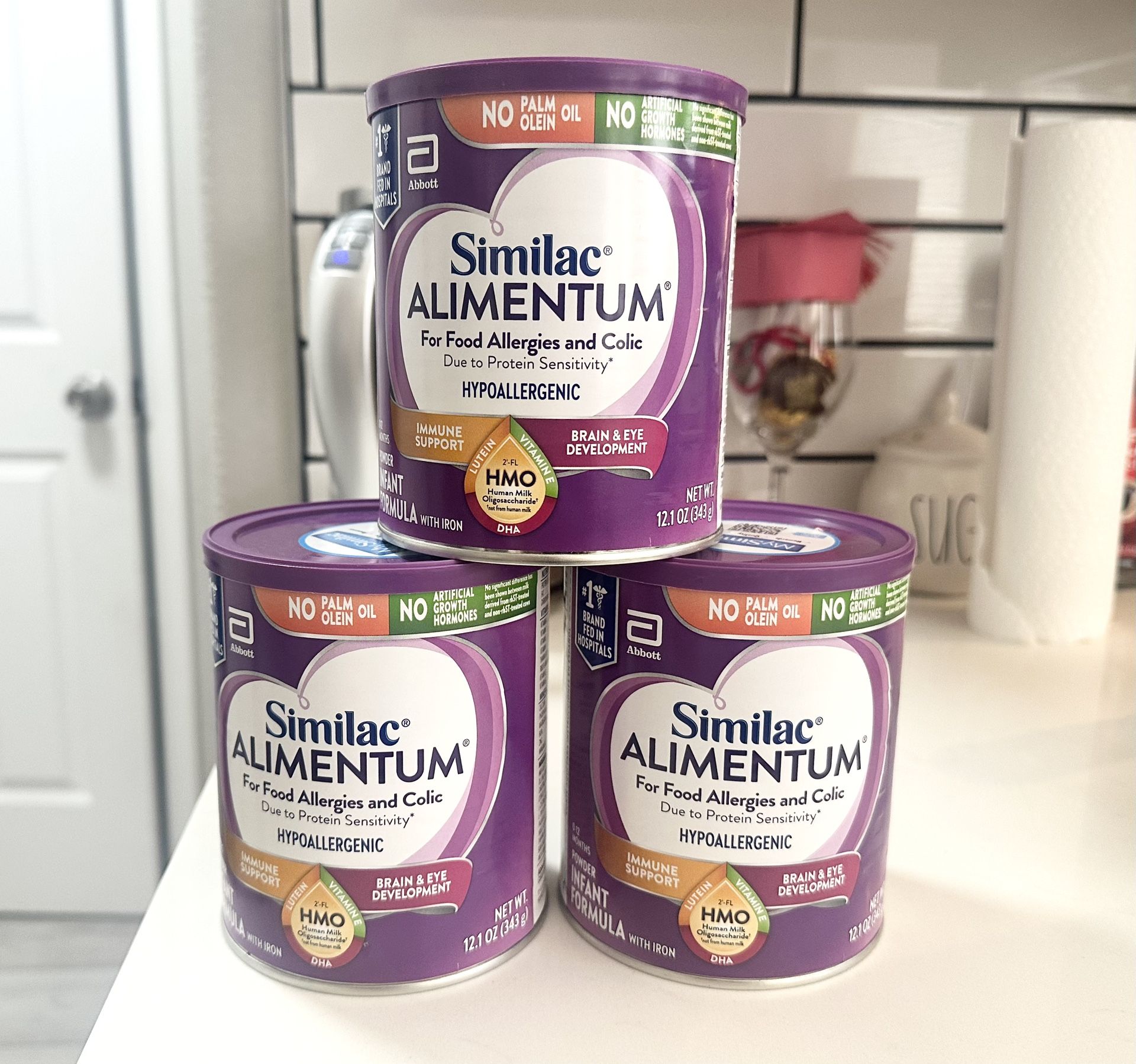 Similac Alimentum Formula Cans