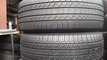 Two good set of michelin tires for {link removed}/18