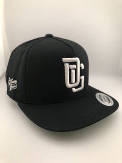 “OG” Flat Bill Cap | E Luna Brand PREMIUM | 4 White Thread Logos | 3D Puff Edition