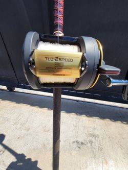 Shimano TLD 30 / custom rod combo