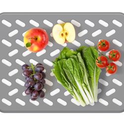 Dish Drying Stone/ Mat, Gray, 16x12 In