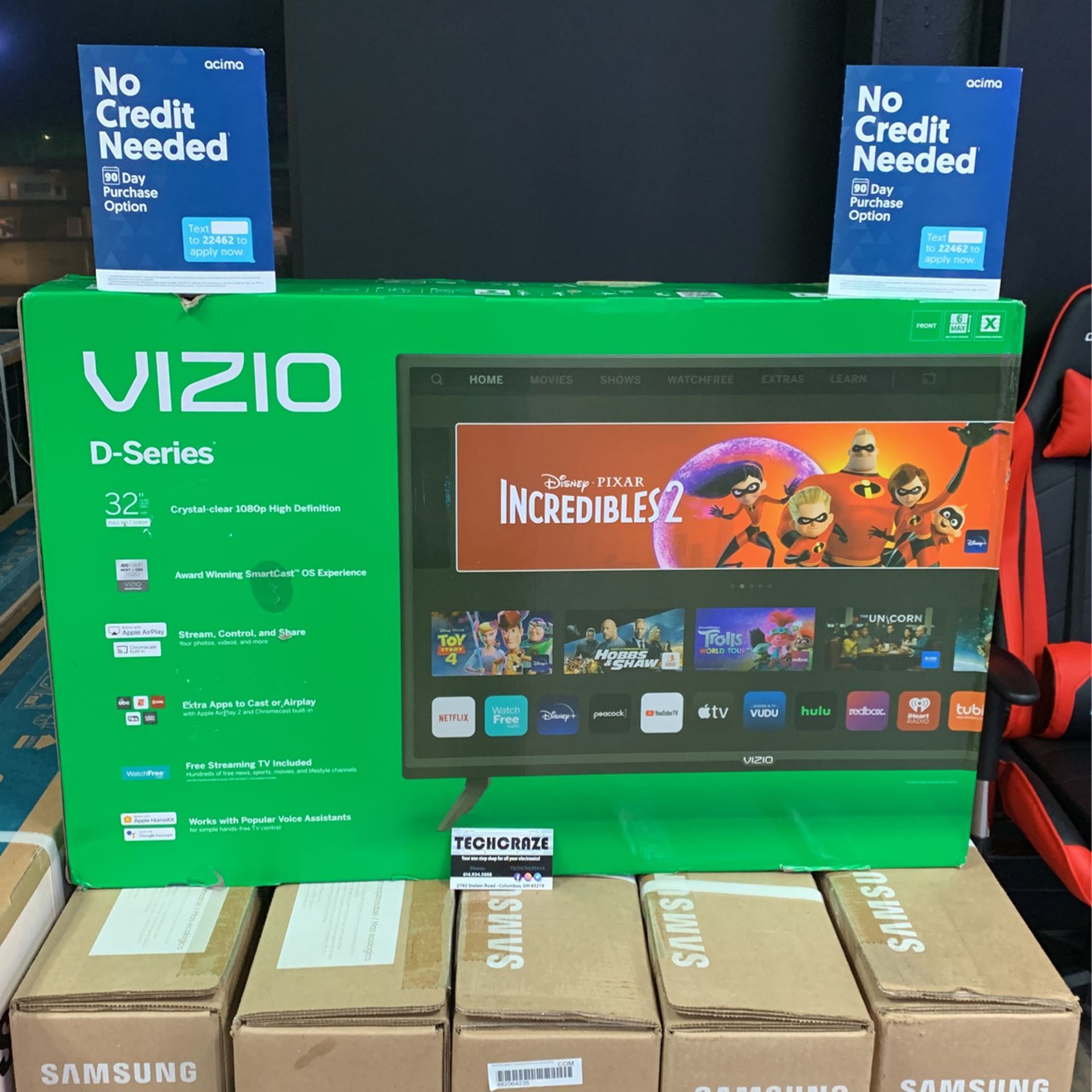 Vizio 32-inch Class D Series Full HD Smart cast TV