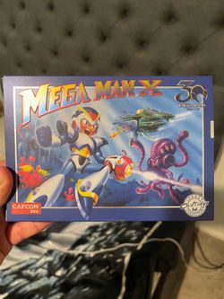 Megaman X 30th anniversary snes