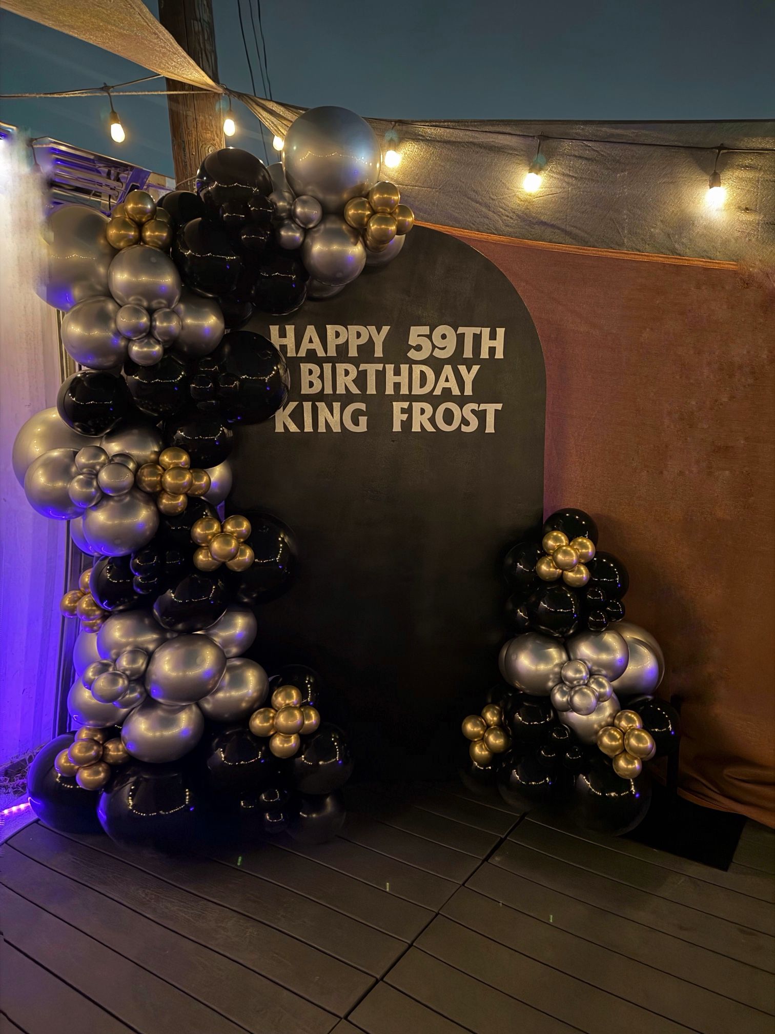 Balloons Decoration Backdrop Wall 