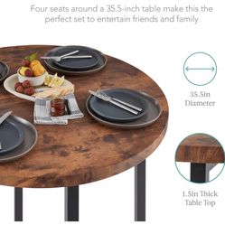 Bar Table Top With 4 Chairs