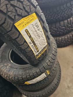 New set of tires aplus all terrain 265 70 17