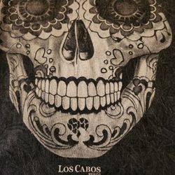 Los Cabos Skull Tshirt New