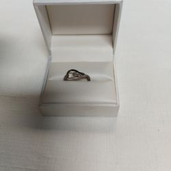 Silver & Diamond Ring