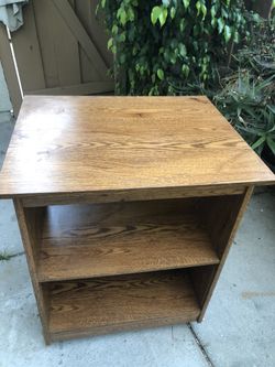 Wood table