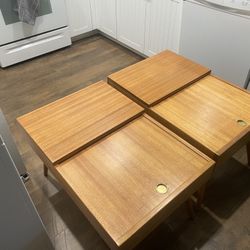 Mid century Brown-Saltman End Tables