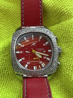 Lockman Diamond Bezel Chrono Watch