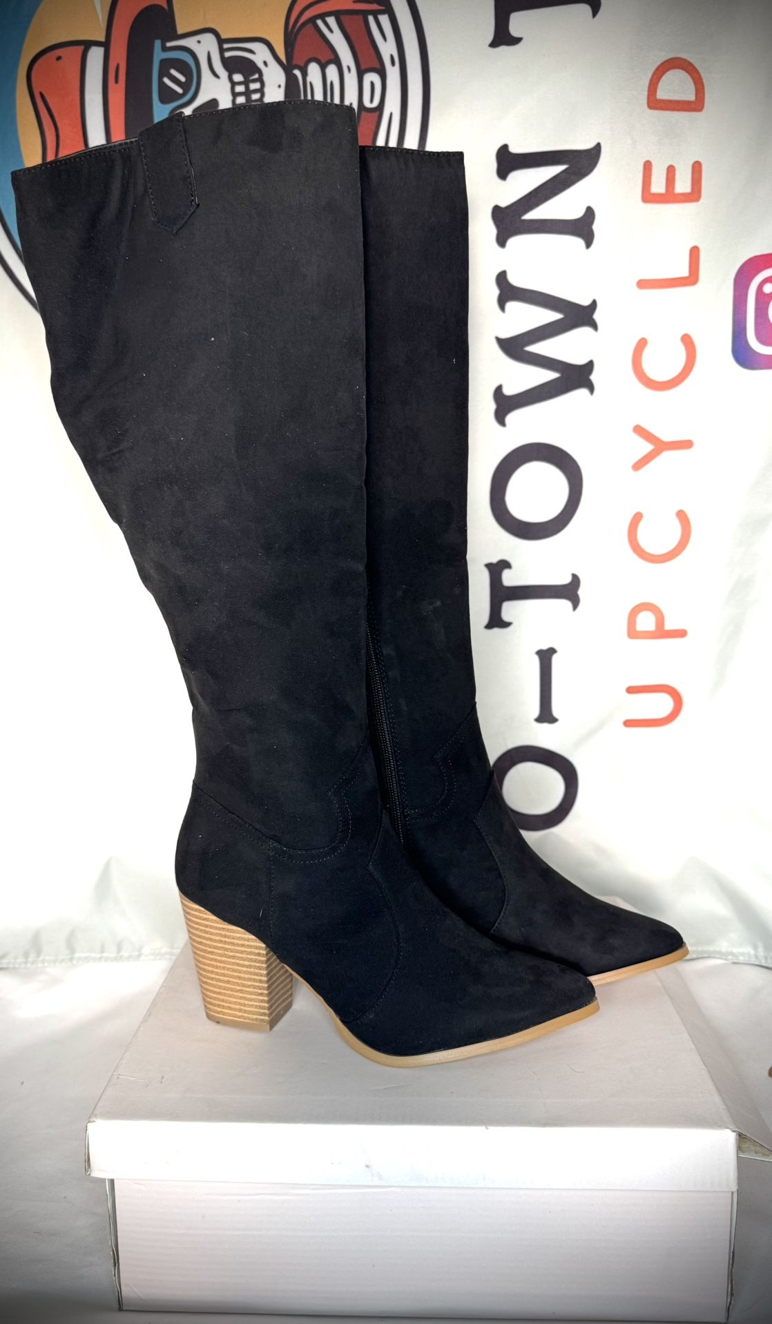 Justfab Heeled Boots 8.5