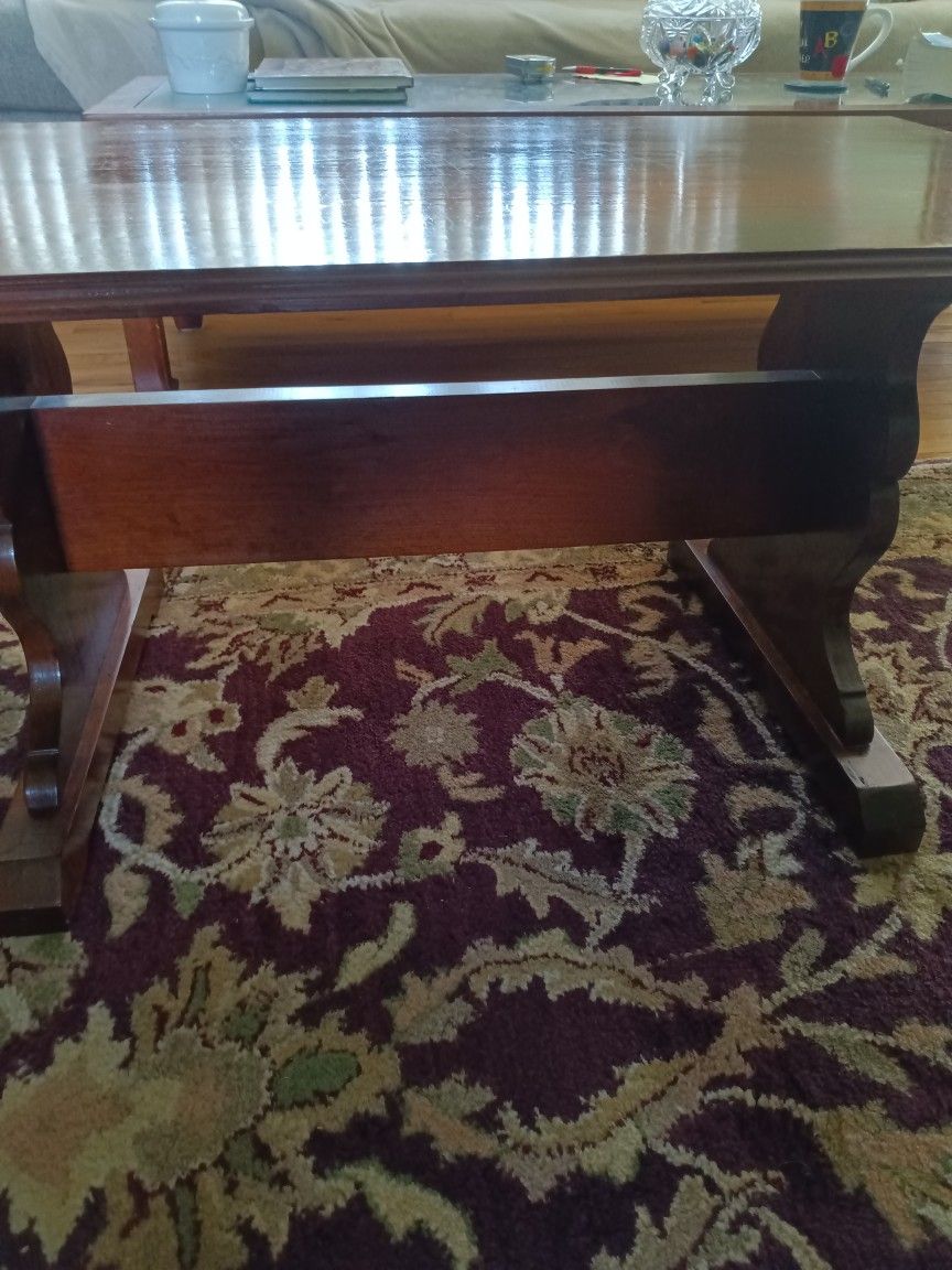 Trestle Coffee Table