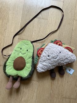 Avocado Jellycat NEW Purse