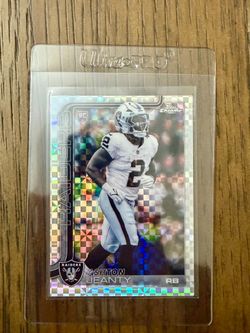 Topps Chrome Ashton Jeanty Geometric Refractor