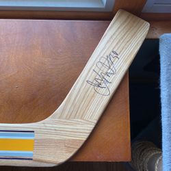 Ryan Miller Signed Stick