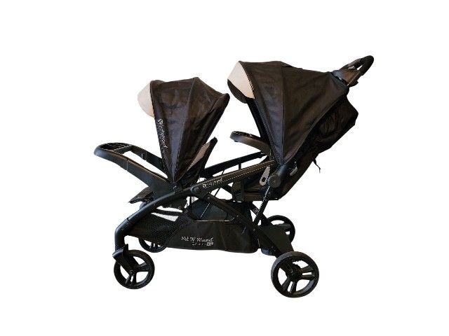 Baby Trend Sit 'N' Stand Double 2.0 Plus Infant Car Seat-Modern KHAKI