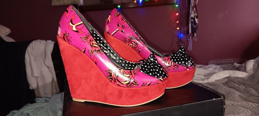 Iron Fist Wedge Heels 