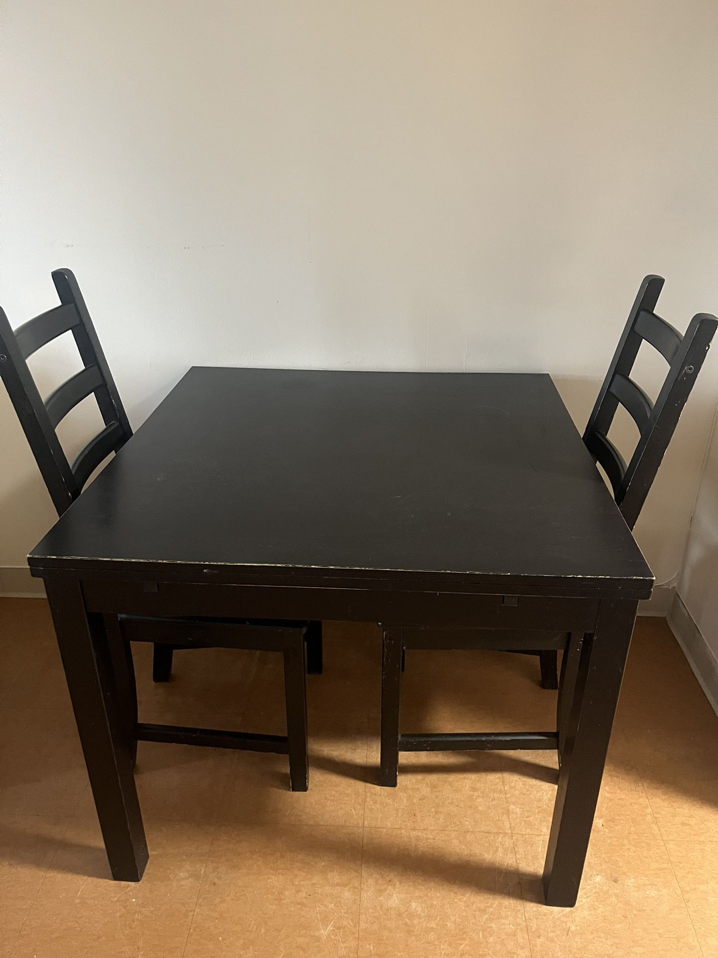 Wood Table w/ Chairs