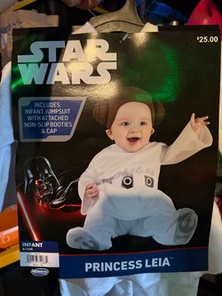 Star Wars Princess Leia Infant Costume 6-12M