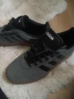 Adidas charcoal grey and black  shoes size 12