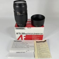 Tamron AF 75-300mm f/4.0-5.6 LD for Pentax Digital SLR Cameras - Model 672DP